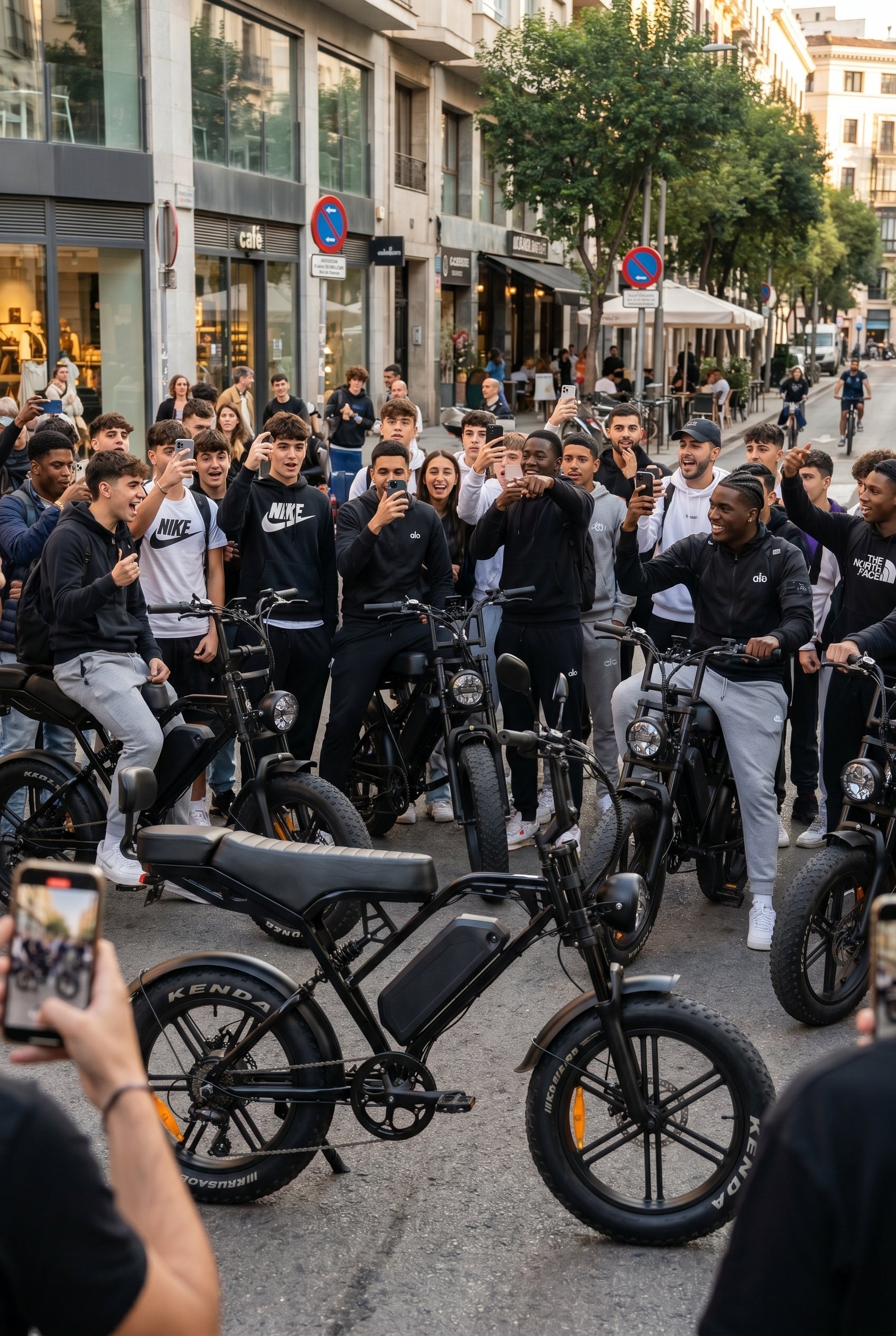 Movilidad urbana en Ámsterdam, Copenhague y París — fatbike eléctrica
