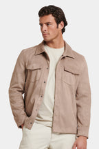 PIO Faux Suede Overshirt