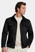 PIO Faux Suede Overshirt