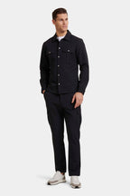 Tech-Inspired Cargo Overshirt