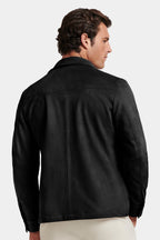 PIO Faux Suede Overshirt