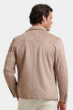 PIO Faux Suede Overshirt