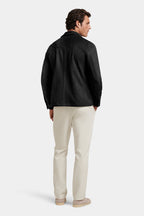 PIO Faux Suede Overshirt