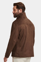 PIO Faux Suede Overshirt