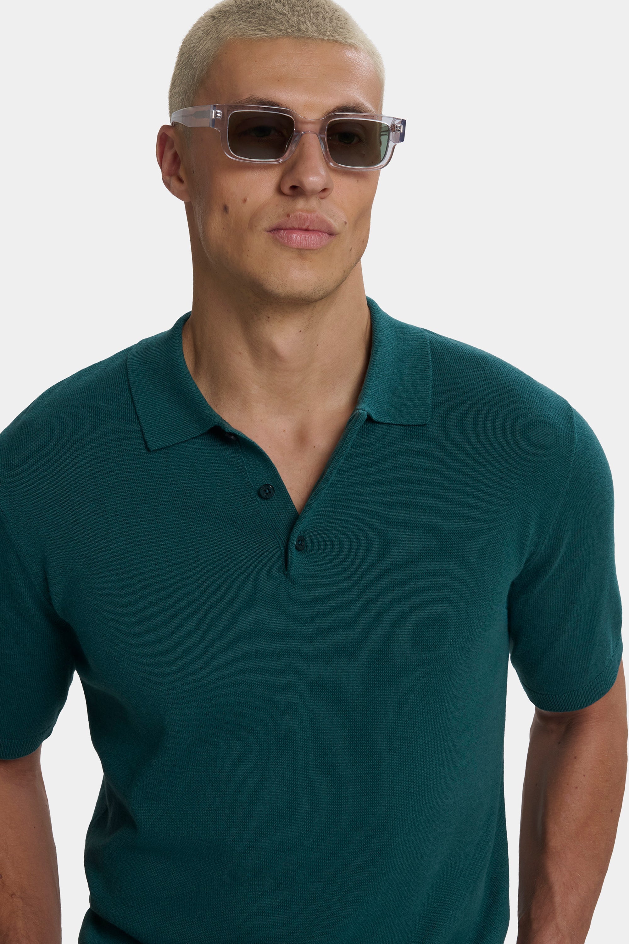 Santoni Short Sleeve Polo Shirt