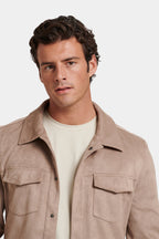 PIO Faux Suede Overshirt