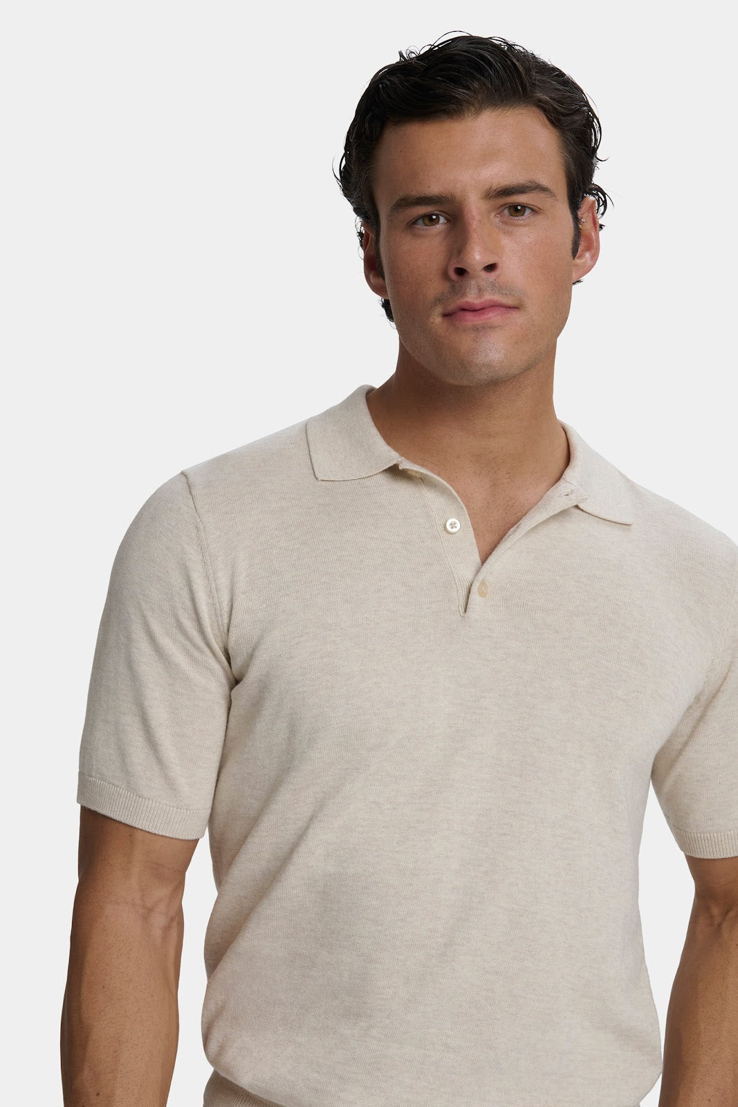 Santoni Short Sleeve Polo Shirt