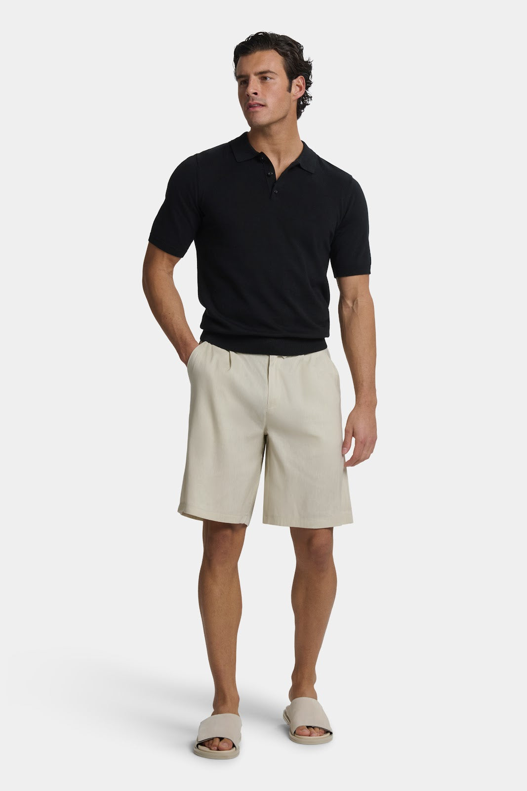 Santoni Short Sleeve Polo Shirt