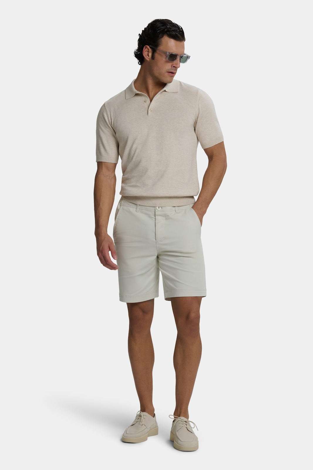 Santoni Short Sleeve Polo Shirt