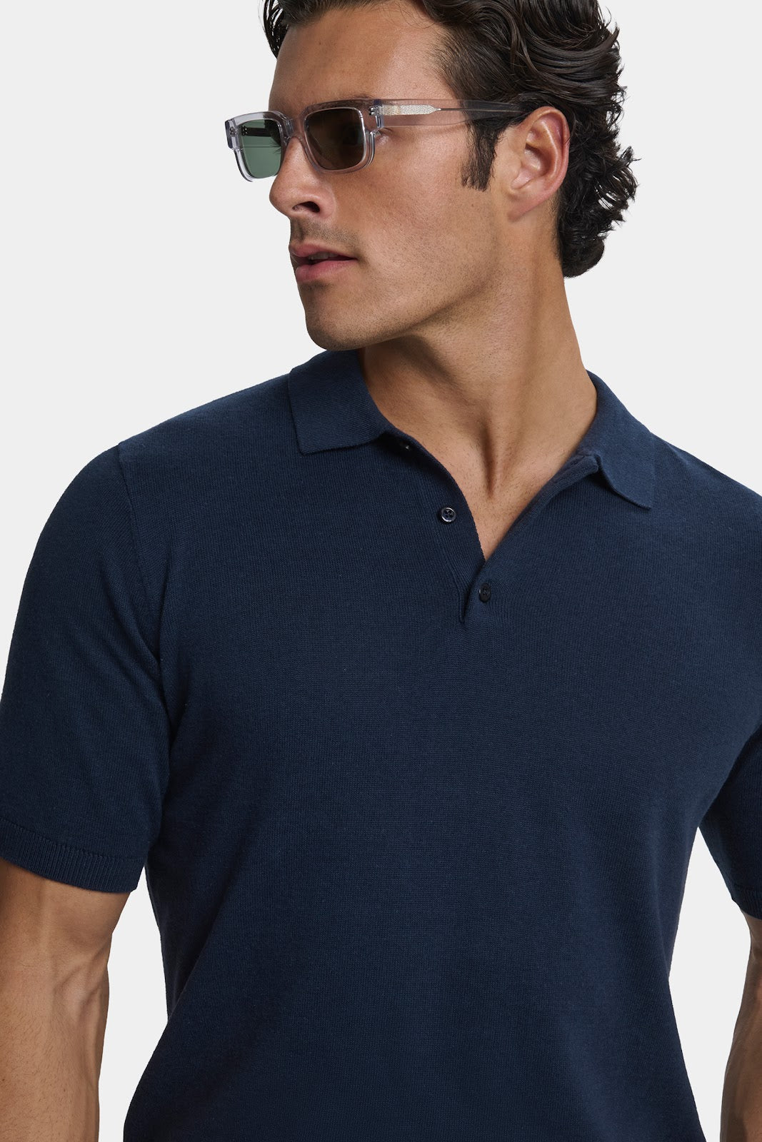Santoni Short Sleeve Polo Shirt