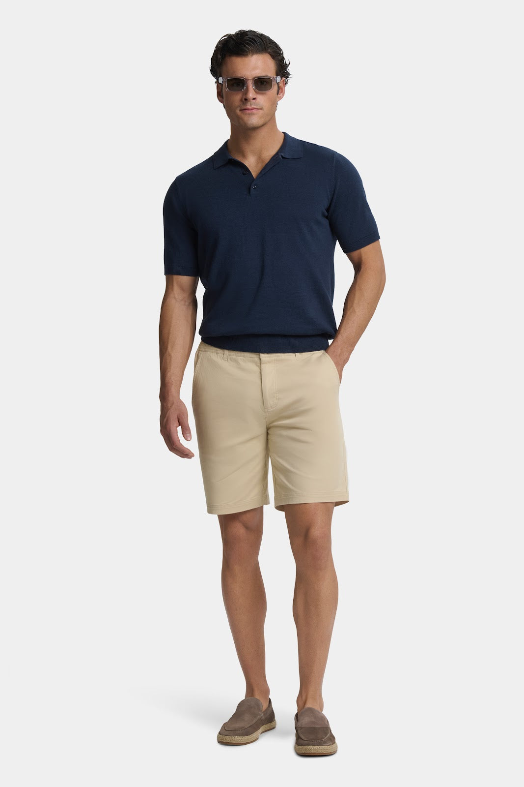 Santoni Short Sleeve Polo Shirt