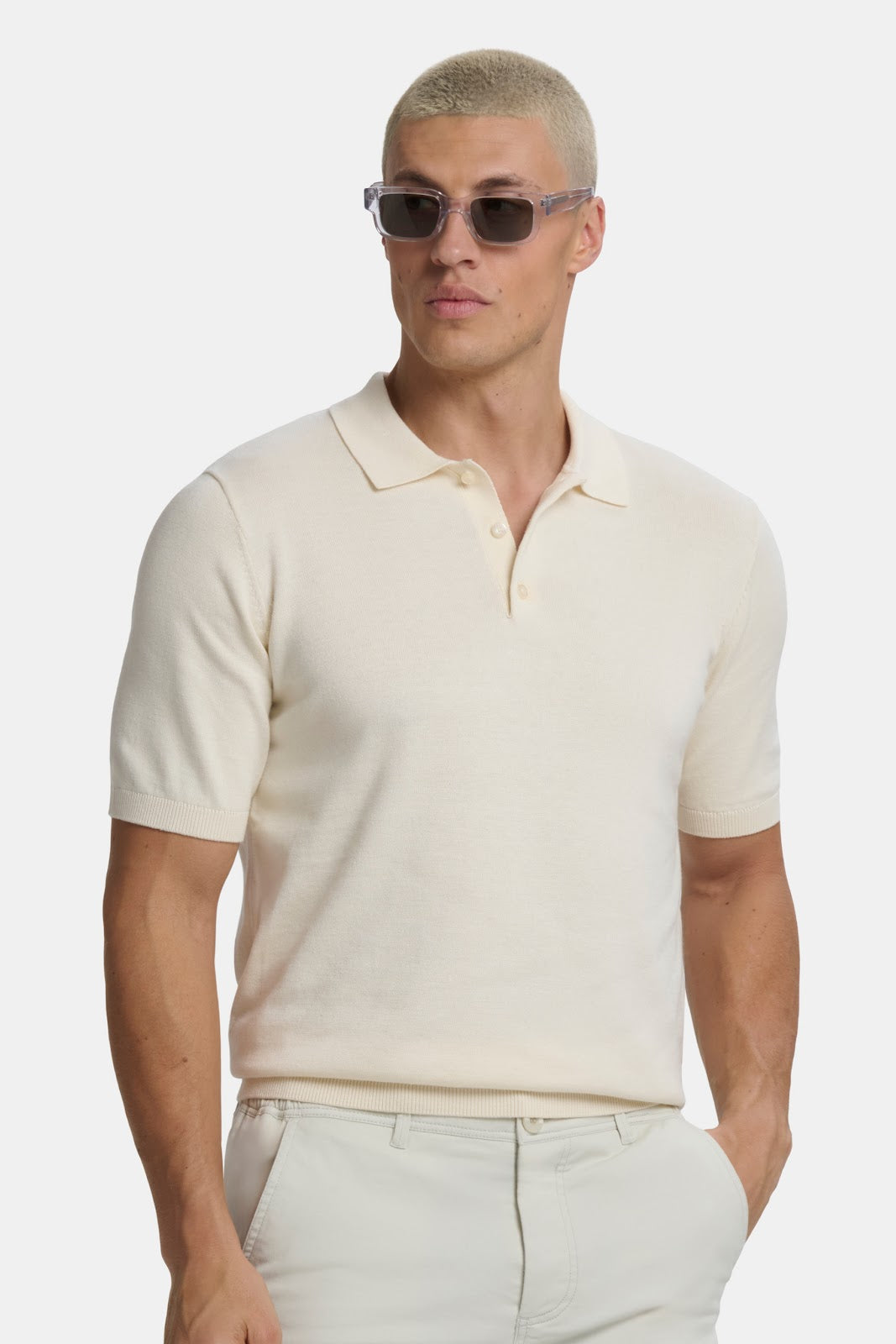 Santoni Short Sleeve Polo Shirt