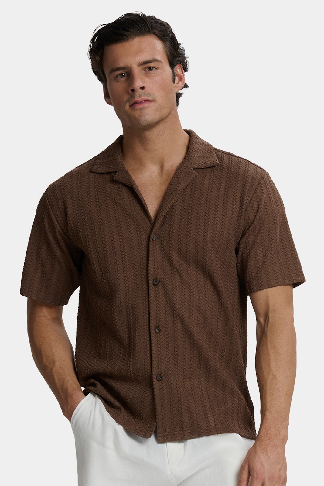 Treccia Button-Up Shirt