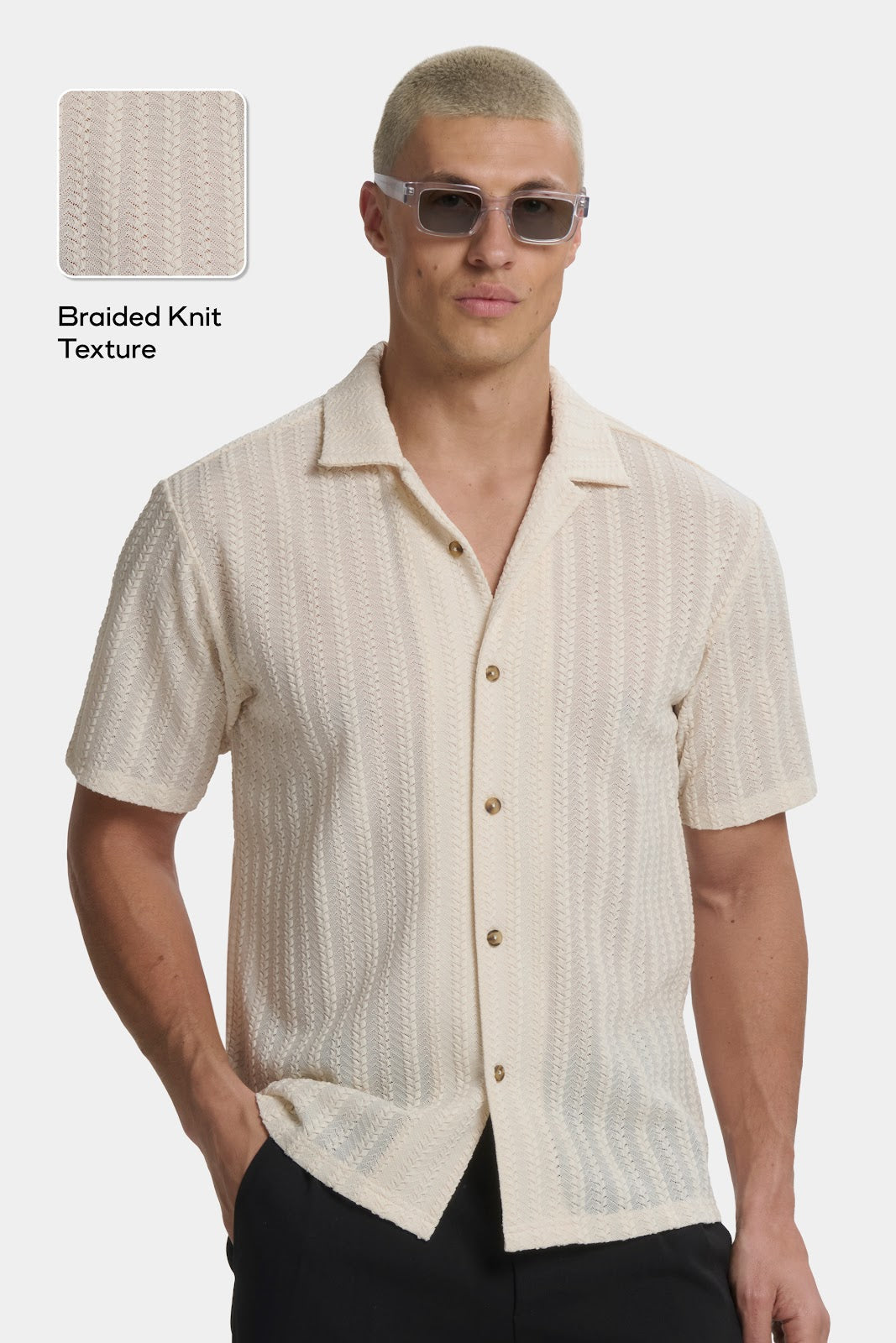 Treccia Button-Up Shirt