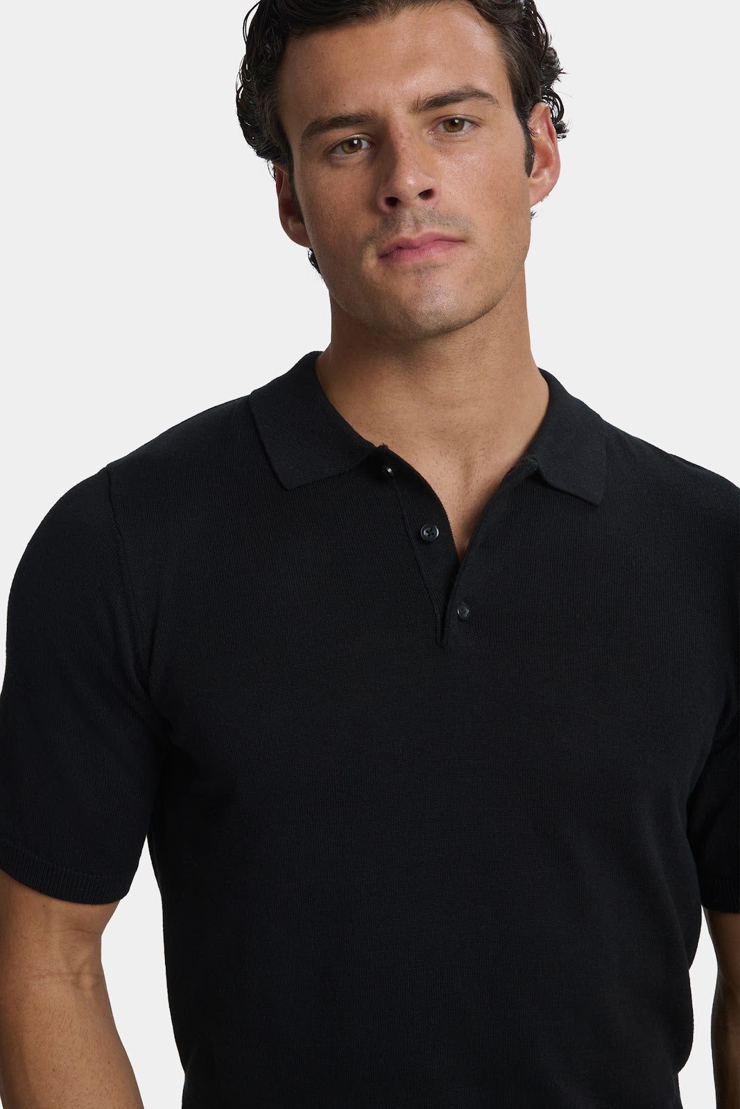 Santoni Short Sleeve Polo Shirt