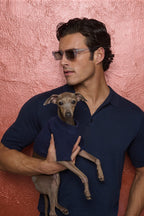 Santoni Short Sleeve Polo Shirt
