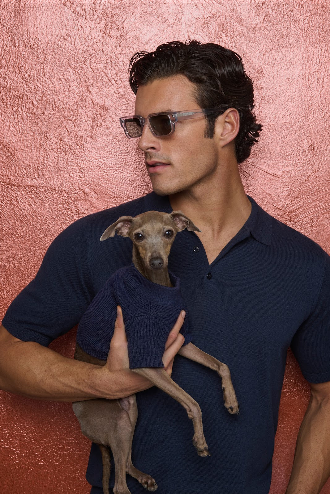 Santoni Short Sleeve Polo Shirt