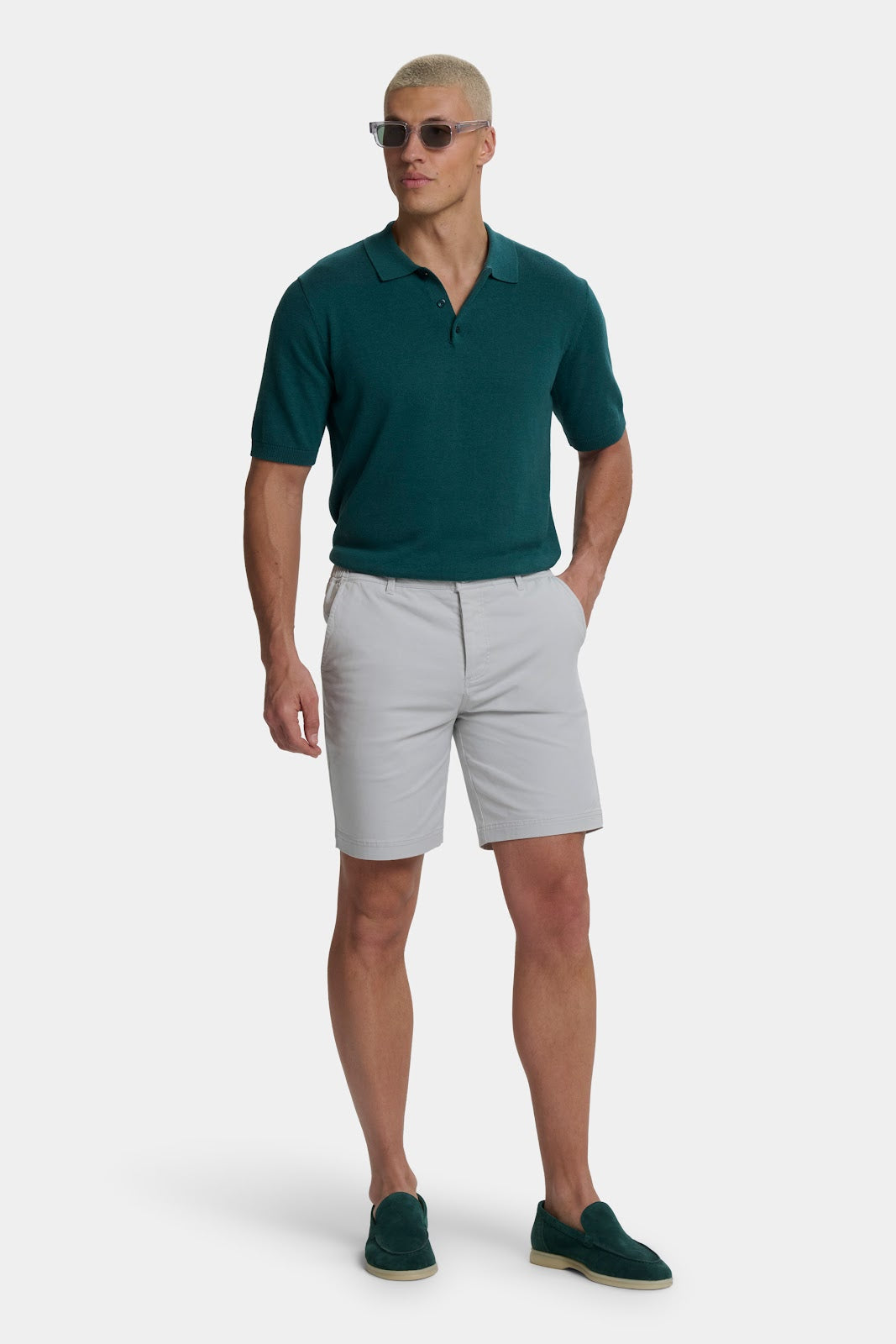 Santoni Short Sleeve Polo Shirt