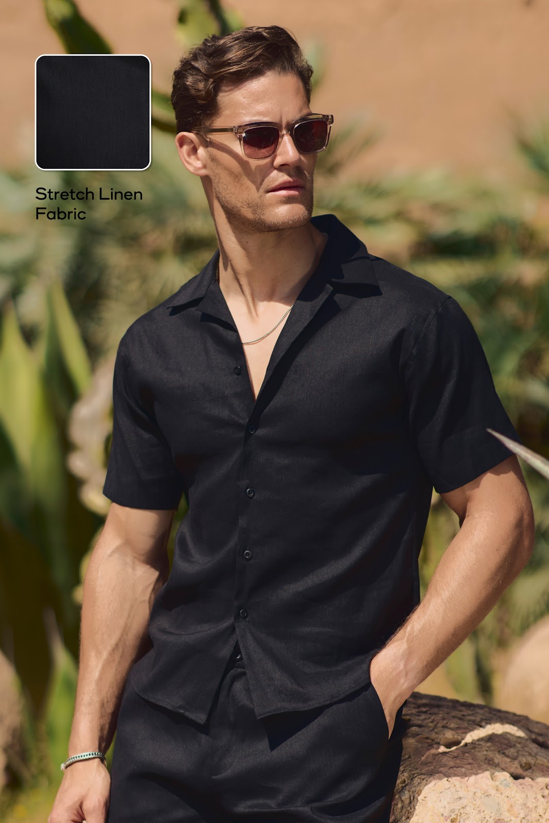 Linen Short Sleeve Shirt