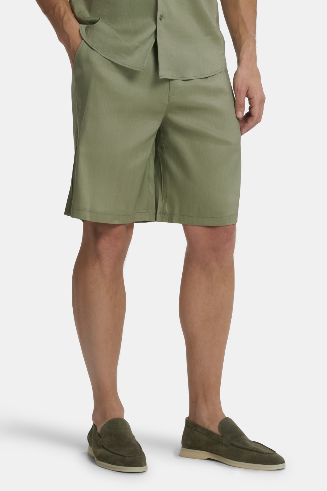 LINEN SHORTS