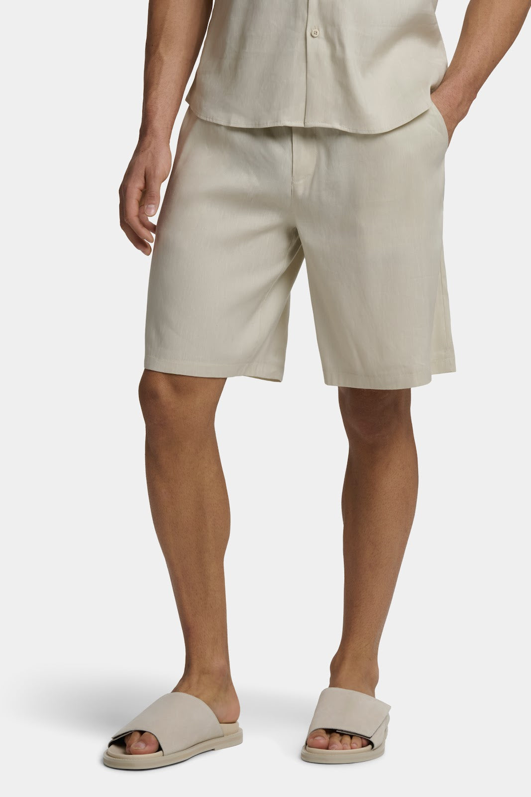 LINEN SHORTS