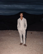 Oatmeal Linen Trousers