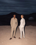 Oatmeal Linen Trousers