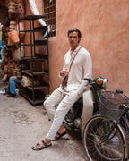 Oatmeal Linen Trousers