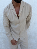RIVÉ ZAND CLASSIC LINEN SHIRT