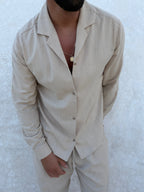 RIVÉ ZAND CLASSIC LINEN SHIRT