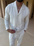 Oatmeal Linen Shirt