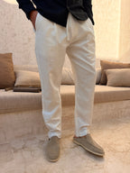 RIVÉ CLASSIC LINEN TROUSERS