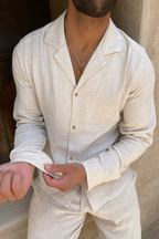 Oatmeal Linen Shirt